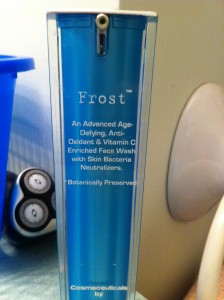 Frost skin cleanser